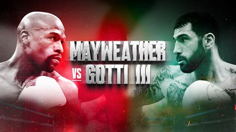 Floyd Mayweather Jr. vs John Gotti III fight results, .